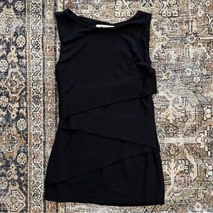 Bailey 44 Black sleeveless top